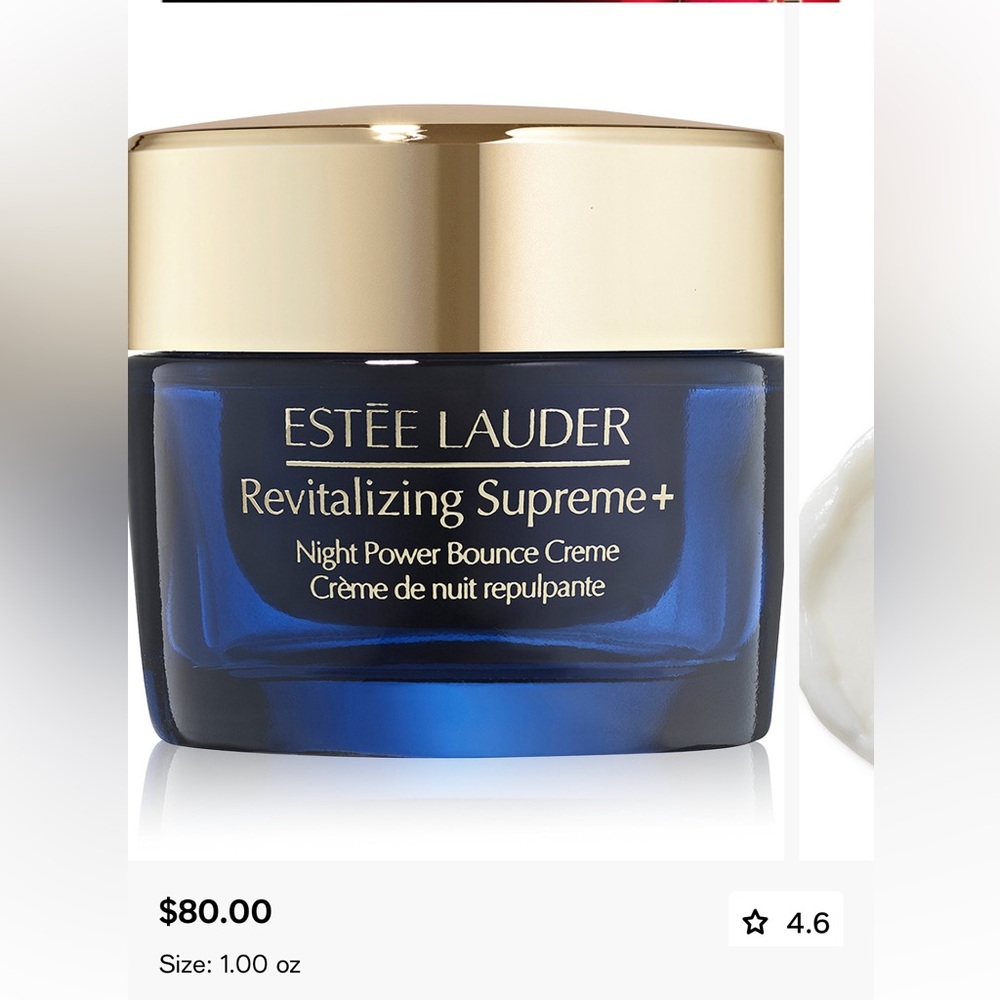 1 oz - Estée Lauder Revitalizing Supreme+ Night Power Bounce Creme